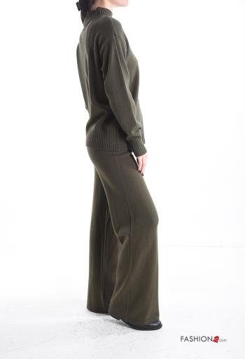 Conjunto manga comprida com gola subida com elástico - ph 3