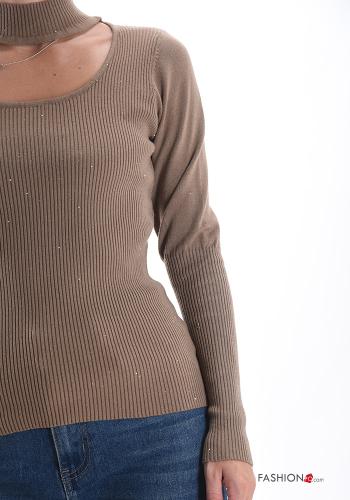 Maglione con paillettes - ph 4