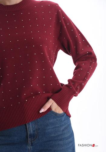 Maglione con strass - ph 4