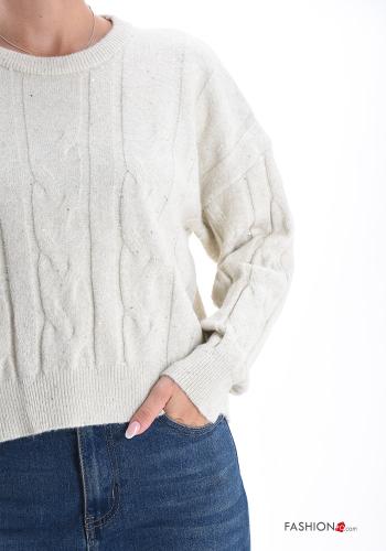 Maglione con paillettes - ph 4