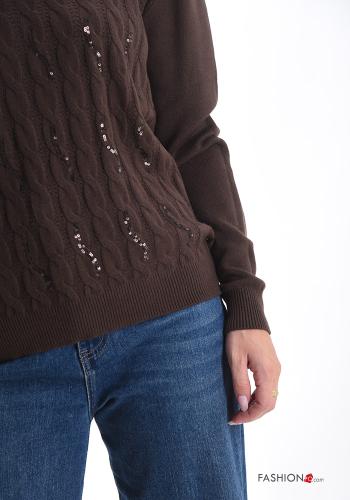 Maglione con paillettes - ph 4