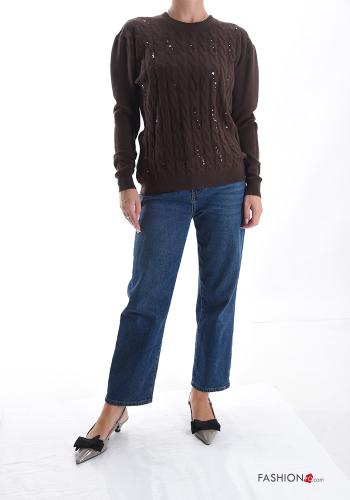 Maglione con paillettes - ph 5