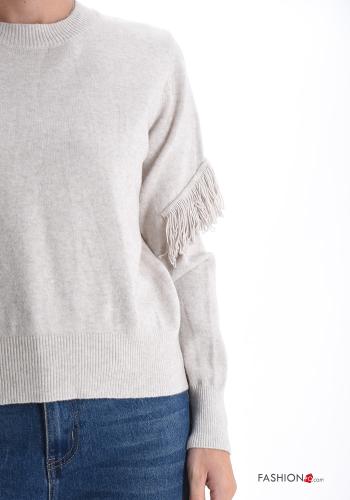 Maglione con frange - ph 4