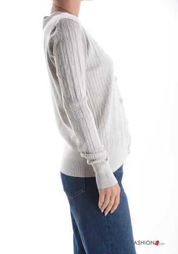 Cardigan con bottoni - ph 3