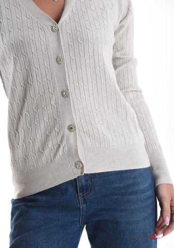 Cardigan con bottoni - ph 4