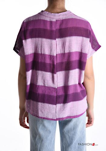 Blusa in Cotone maniche corte - ph 2