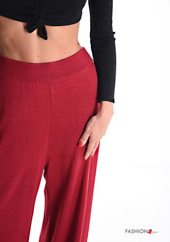 Pantalone wide leg con elastico - ph 4