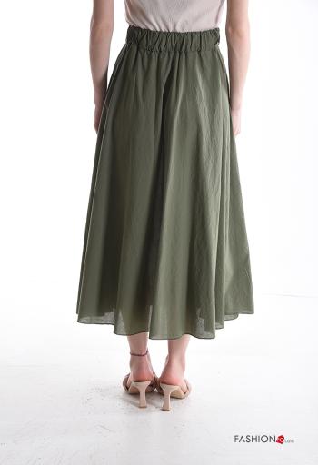 full Cotton Skirt with elastic - ph 2