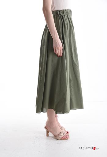 full Cotton Skirt with elastic - ph 3