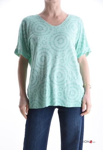 T-shirt scollo a V
