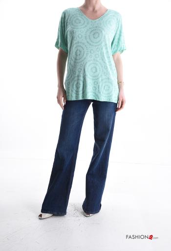T-shirt scollo a V - ph 5