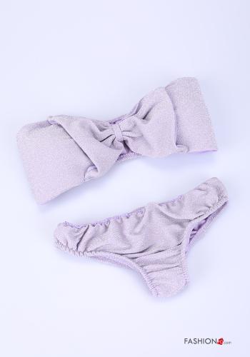 Bikini lurex con fiocco