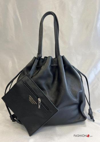 Sac en Cuir Véritable avec porte-monnaie