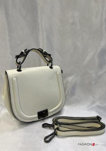 Sac en Cuir Véritable avec bandoulière - ph 1
