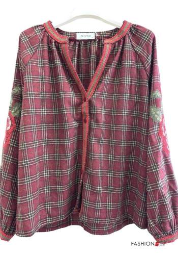 Tartan Wool Mix Shirt