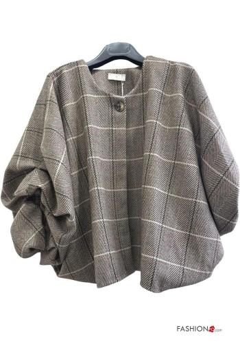 Tartan Wool Mix Jacket