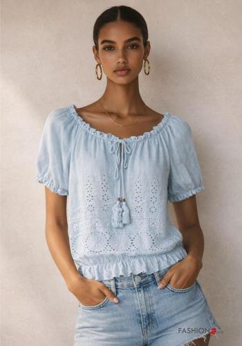 Cotton Shirt broderie anglaise - ph 1