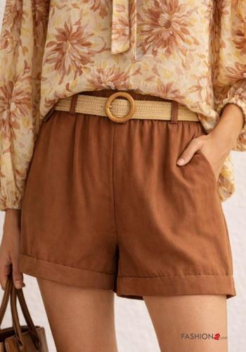 Pantaloncino Short con cintura - ph 1