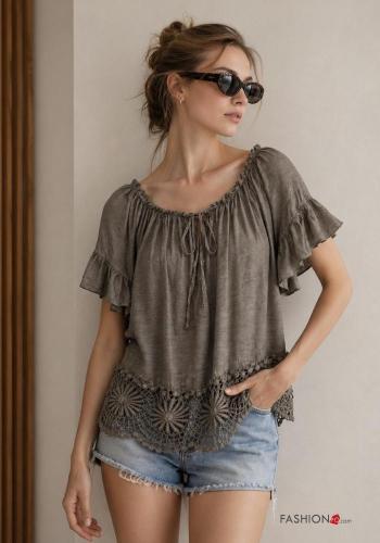 Blusa renda