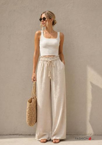 Pantalone con cintura