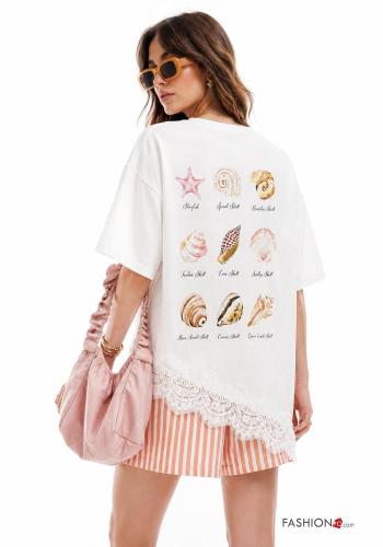 T-shirt pizzo