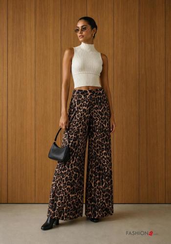 Pantalone plissé