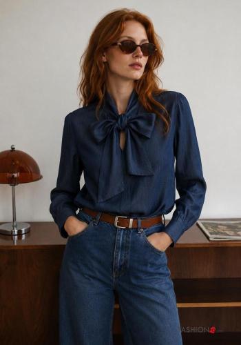 Camicia con fiocco - ph 1