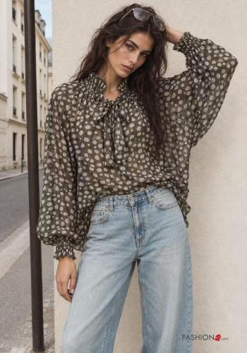 Camicia con fiocco