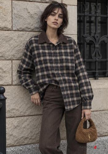 Camicia in Cotone con bottoni - ph 1