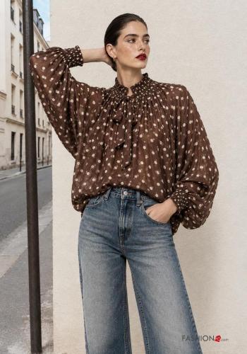 Camicia con fiocco