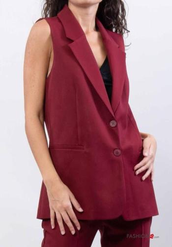 Blazer senza maniche con fodera - ph 1