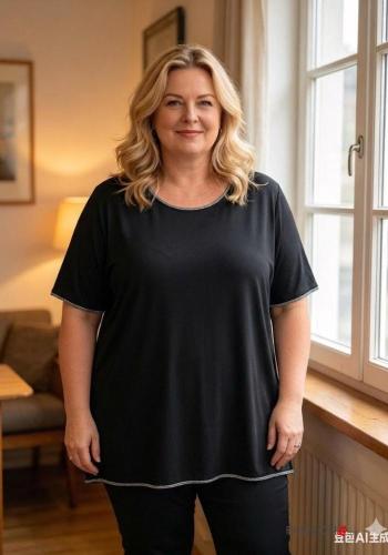 T-shirt maniche corte Fantasia colorata