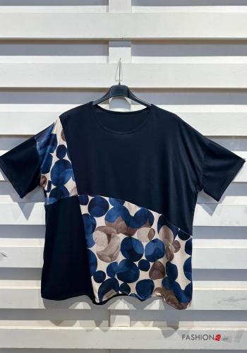 T-shirt maniche corte girocollo Fantasia pois - ph 1