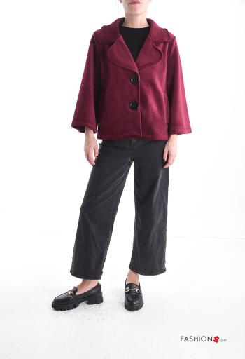 long sleeve Jacket with buttons without lining with pockets - ph 5