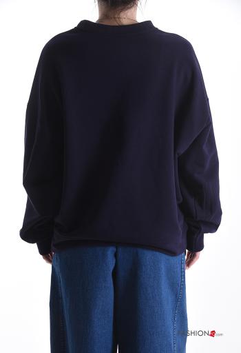 Felpa in Cotone girocollo - ph 2