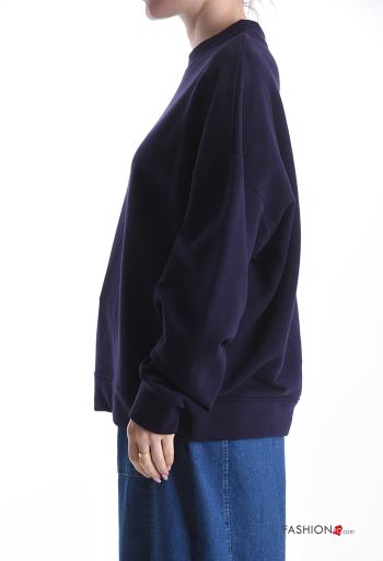 Felpa in Cotone girocollo - ph 3
