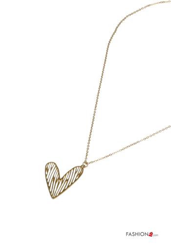 heart motif adjustable Necklace - ph 2