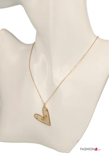heart motif adjustable Necklace - ph 3