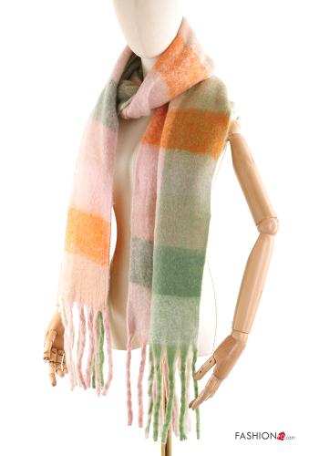 Vichy Scarf with fringe - ph 1