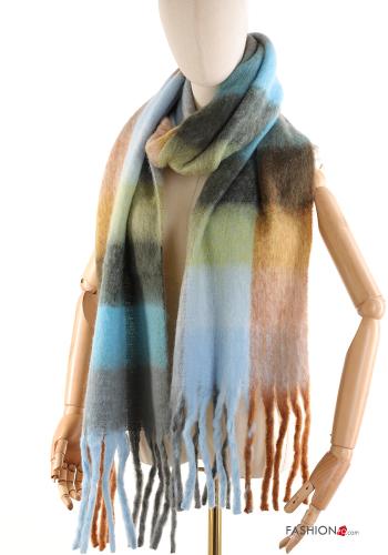 Tartan Scarf with fringe