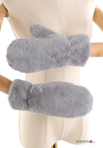 faux fur Gloves - ph 1