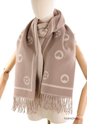 Scarf with fringe - ph 1