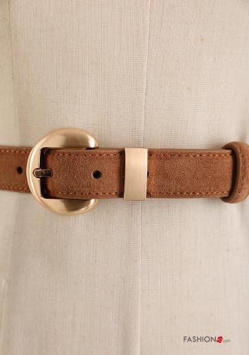 verstellbarer mit schnalle Gürtel aus Echtes Leder - ph 2