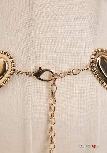 Cinto regulável estampado coração - ph 3