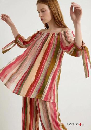 Camisola de mangas compridas Estilo Casual