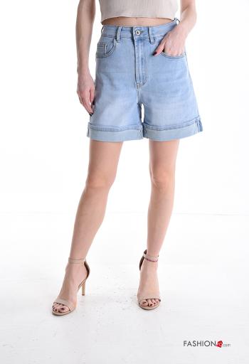Shorts aus Baumwolle