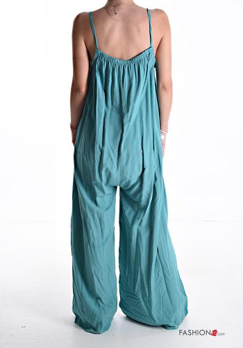 Jumpsuit wide leg oversize senza maniche - ph 2