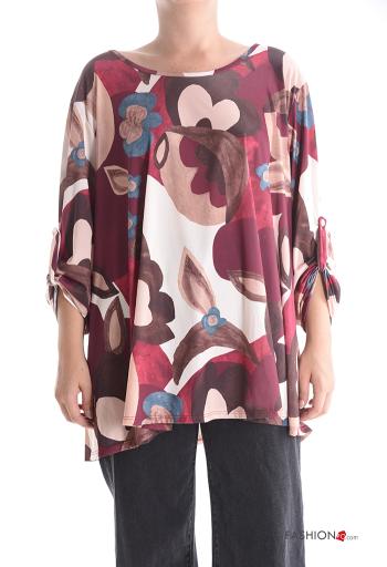 Tunic with buttons