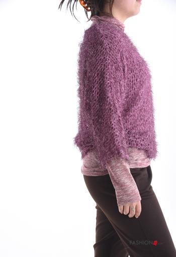 long sleeve crew neck multipurpose Co-ord Rollneck - ph 3