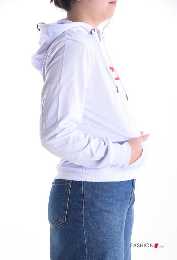 Camisola de mangas compridas em Algodão com capuz - ph 3